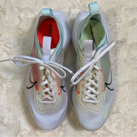 Nike Vista Lite White‎ Barely Volt Running Shoes Women's Size 9 Mesh Sneakers - Picture 4 of 16